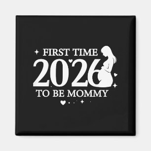Aimant Maman pour la première fois future maman enceinte