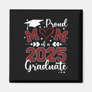 Aimant Maman Senior 2025 Maman fière d'une promotion de 2