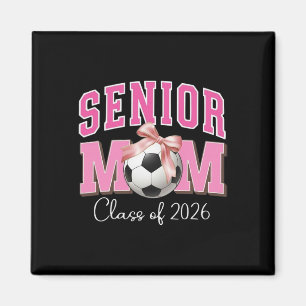 Aimant Maman senior Cl de 2026 Soccer Design rose