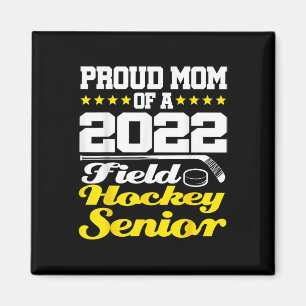 Aimant Maman senior de hockey sur gazon du lycée