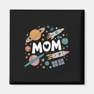 Aimant Maman Space Galaxy Fête des mères Anniversaire Fam