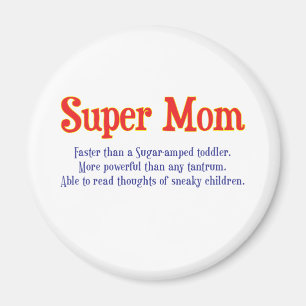 Aimant Maman superbe avec des T-shirts et des cadeaux de