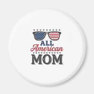 Aimant Maman tout à fait américaine Design de t-shirt pat