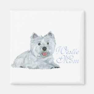 Aimant Maman Westie
