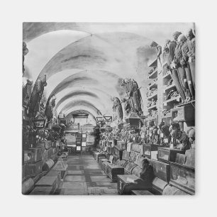 Aimant Mamans des catacombes de Palerme, Italie