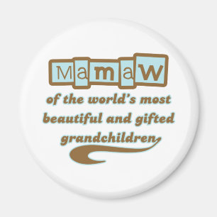 Aimant Mamaw des petits-enfants doués