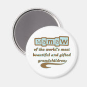 Aimant Mamaw of Gifted Grandchildren (Recto/Verso)