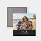 Aimant Mami Established Photo Mother's Day (Recto/Verso)