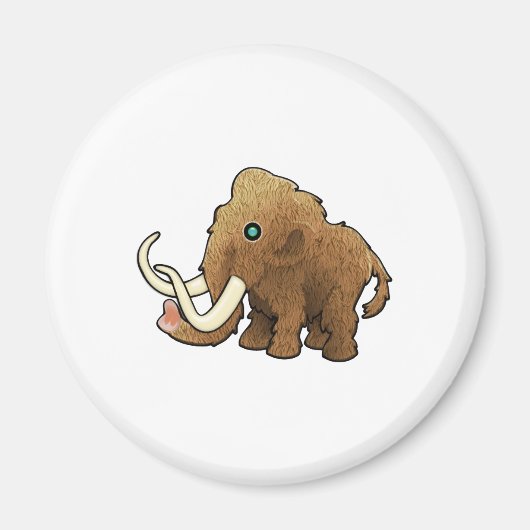 Aimant Mammoth laineux (Devant)