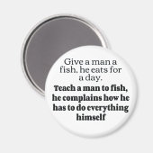 Aimant Man fish se plaint bf (Recto/Verso)