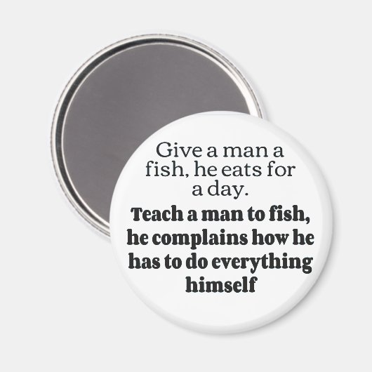 Aimant Man fish se plaint bf (Recto/Verso)