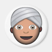 Aimant Man With Turban (Devant)