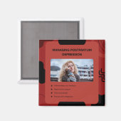 Aimant Managing Postpartum Depression Awareness Design (Recto/Verso)