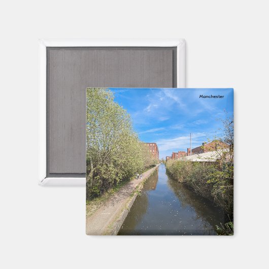 Aimant Manchester Canals (Recto/Verso)