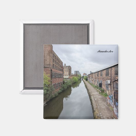 Aimant Manchester Canals (Recto/Verso)