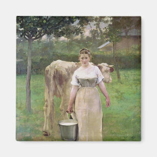 Aimant Manda Lametrie, La Fermière, 1887