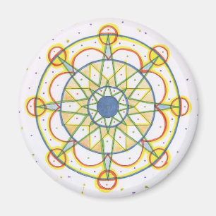 Aimant mandala