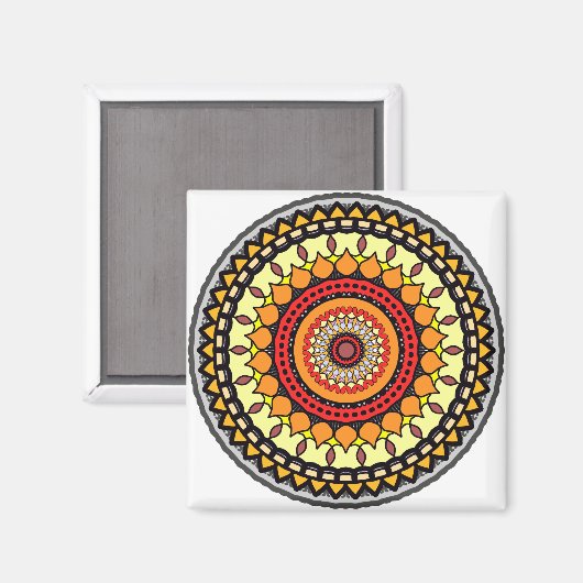 Aimant Mandala (Recto/Verso)
