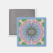 Aimant mandala 4 (Recto/Verso)