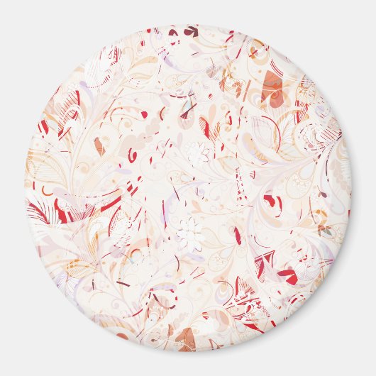 Aimant Mandala Abstrait 7 (Devant)