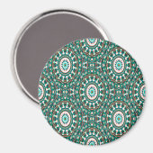 Aimant Mandala autochtone... (Recto/Verso)