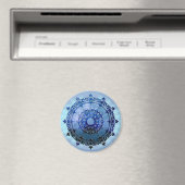 Aimant Mandala celtique (In Situ (Lave-vaisselle))