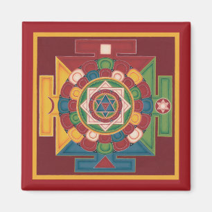 Aimant Mandala d'AIMANT des 5 éléments