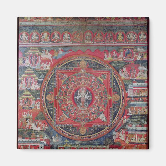 Aimant Mandala de Amoghapasa (Devant)