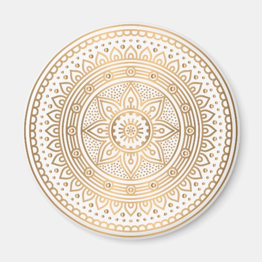 Aimant Mandala de luxe 1 (Devant)