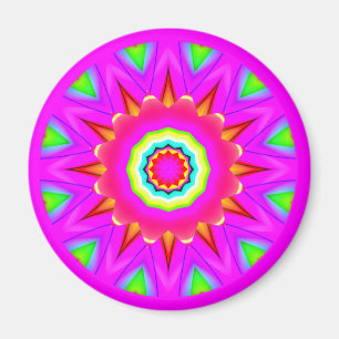 Aimant Mandala fractal