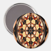 Aimant Mandala géométrique sacré... (Recto/Verso)