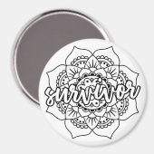 Aimant Mandala, la survivante du cancer (Recto/Verso)