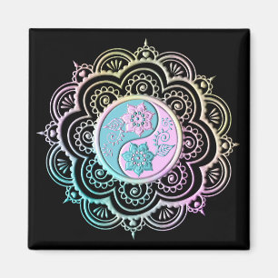Aimant Mandala Pastel