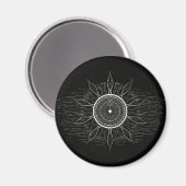 Aimant Mandala Soleil 2 (Recto/Verso)