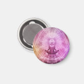 Aimant Mandala spirituel (Recto/Verso)
