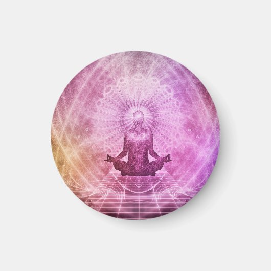 Aimant Mandala spirituel (Devant)