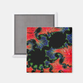 Aimant Mandelbrot Garden (Recto/Verso)