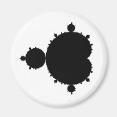 Aimant Mandelbrot Set 01 - Fractal (Devant)