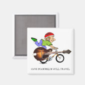 AIMANT MANDOLIN VÉLO-MAGNET (Recto/Verso)