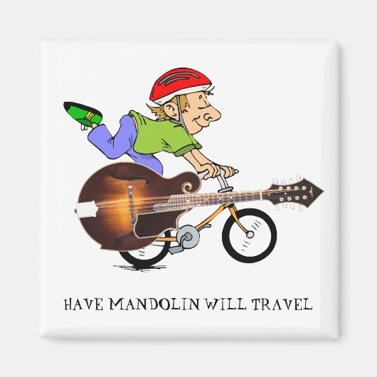 AIMANT MANDOLIN VÉLO-MAGNET (Devant)
