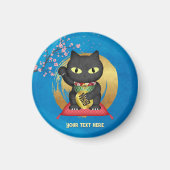 Aimant Maneki Neko Lucky Poilue (Devant)