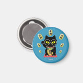 Aimant Maneki Neko Lucky Poilue (Recto/Verso)
