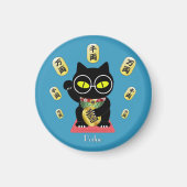Aimant Maneki Neko Lucky Poilue (Devant)