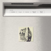 Aimant Manet | Illustration pour 'The Raven' (In Situ (Lave-vaisselle))