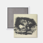 Aimant Manet | Le Corbeau, 1875 (Recto/Verso)