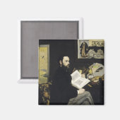 Aimant Manet | Portrait d'Emile Zola 1868 (Recto/Verso)
