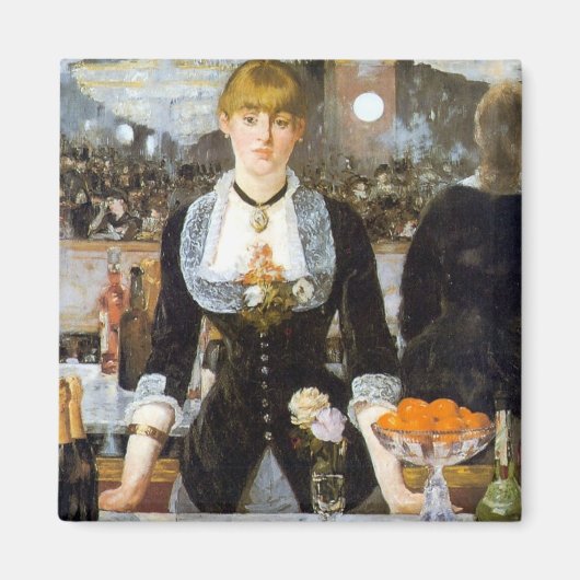 Aimant Manet : Un bar aux Folies-Bergere, 1882 (Devant)