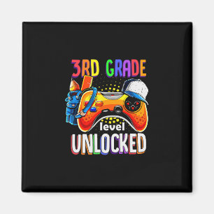 Aimant Manette de jeu Gamer Ck To School niveau 3ème anné