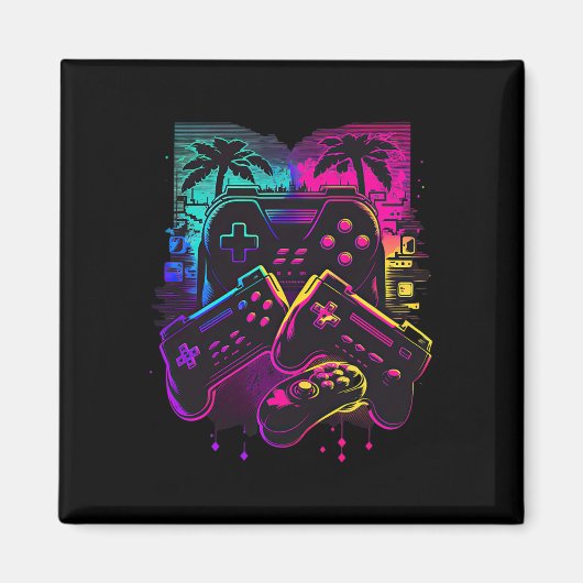 Aimant Manette de jeu vidéo Gamer 16 (Devant)