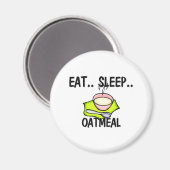 Aimant Mange de l'OATMETA du sommeil (Recto/Verso)